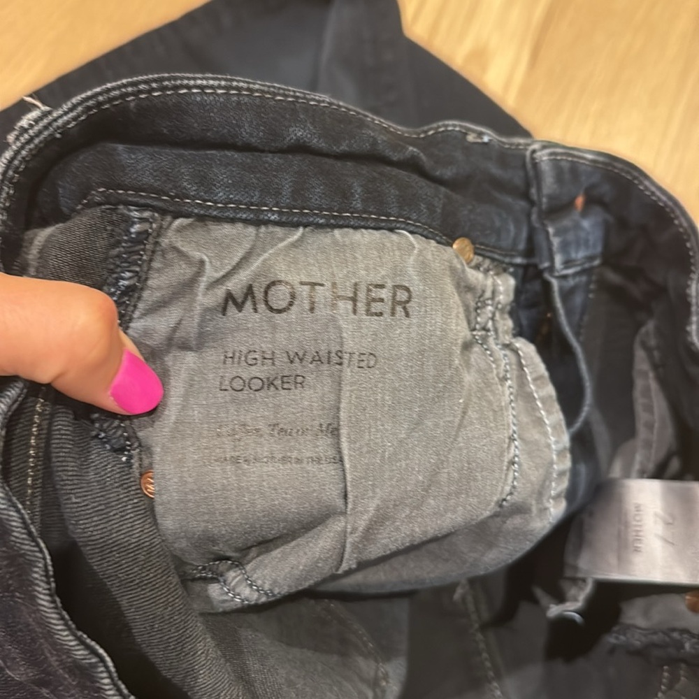 MOTHER High Waisted Looker in Coffee, Tea or Me size 27 - Picture 8 of 8